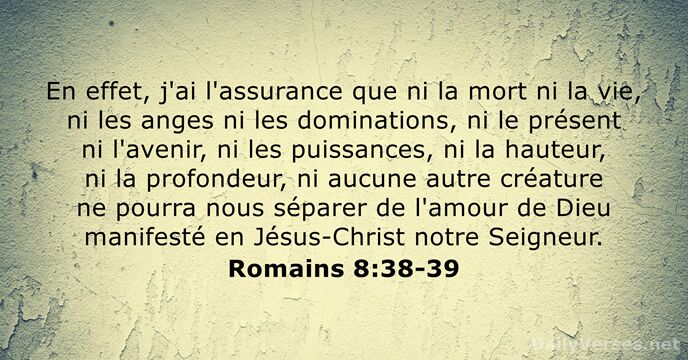 Romains 8:38-39