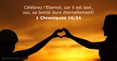 1 Chroniques 16:34