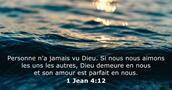 1 Jean 4:12