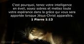 1 Pierre 1:13