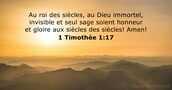 1 Timothée 1:17