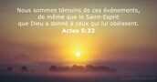 Actes 5:32