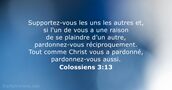 Colossiens 3:13