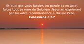 Colossiens 3:17
