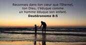 Deutéronome 8:5