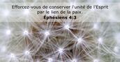 Éphésiens 4:3