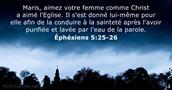 Éphésiens 5:25-26