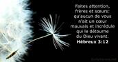 Hébreux 3:12