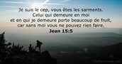 Jean 15:5