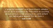 Luc 1:35