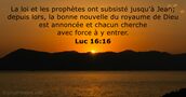 Luc 16:16