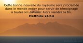 Matthieu 24:14