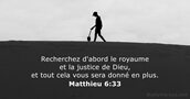 Matthieu 6:33