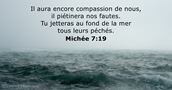 Michée 7:19