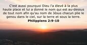 Philippiens 2:9-10