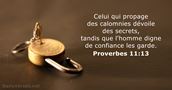 Proverbes 11:13