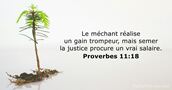 Proverbes 11:18