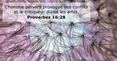 Proverbes 16:28