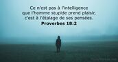 Proverbes 18:2