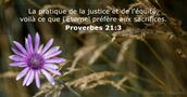 Proverbes 21:3