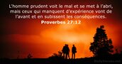 Proverbes 27:12