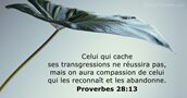 Proverbes 28:13