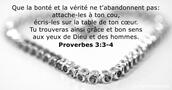 Proverbes 3:3-4