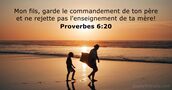 Proverbes 6:20