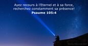 Psaume 105:4