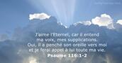 Psaume 116:1-2