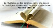 Psaume 119:130