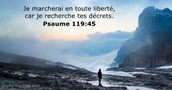 Psaume 119:45