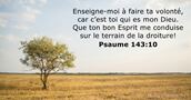 Psaume 143:10