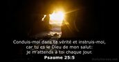 Psaume 25:5