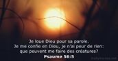 Psaume 56:5