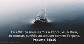 Psaume 66:10