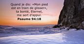 Psaume 94:18