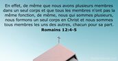 Romains 12:4-5