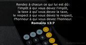 Romains 13:7