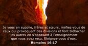 Romains 16:17