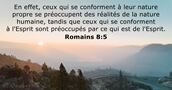 Romains 8:5
