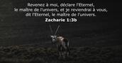 Zacharie 1:3b