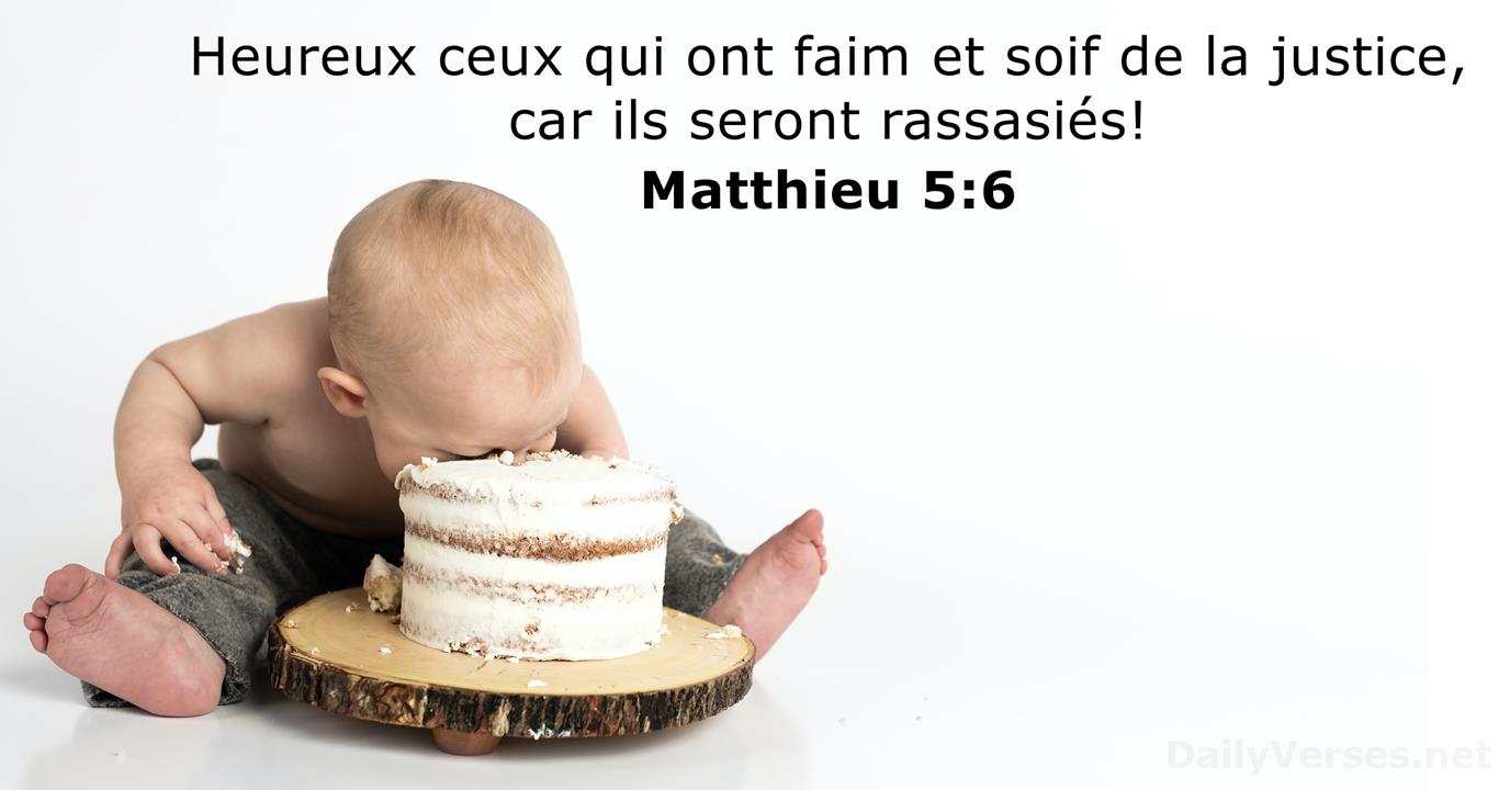 6 Septembre Verset Biblique Du Jour Matthieu 5 6 Dailyverses Net