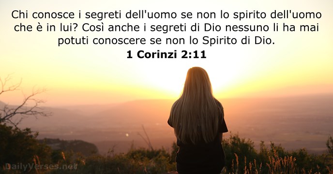 1 Corinzi 2:11