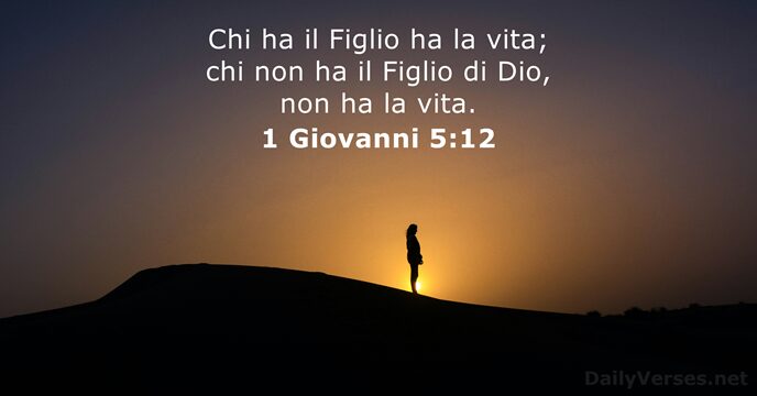 1 Giovanni 5:12