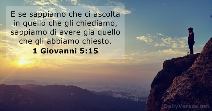 1 Giovanni 5:15