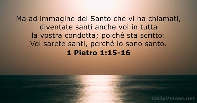 1 Pietro 1:15-16