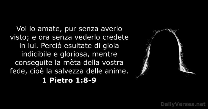 1 Pietro 1:8-9