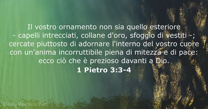 1 Pietro 3:3-4
