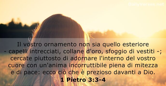 1 Pietro 3:3-4